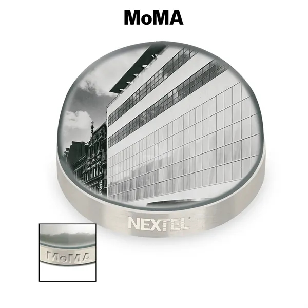 MoMA Photo Dome Paperweight Optical Quality Acrylic Magnifies Picture... from ASI 62820 International Merch Concepts