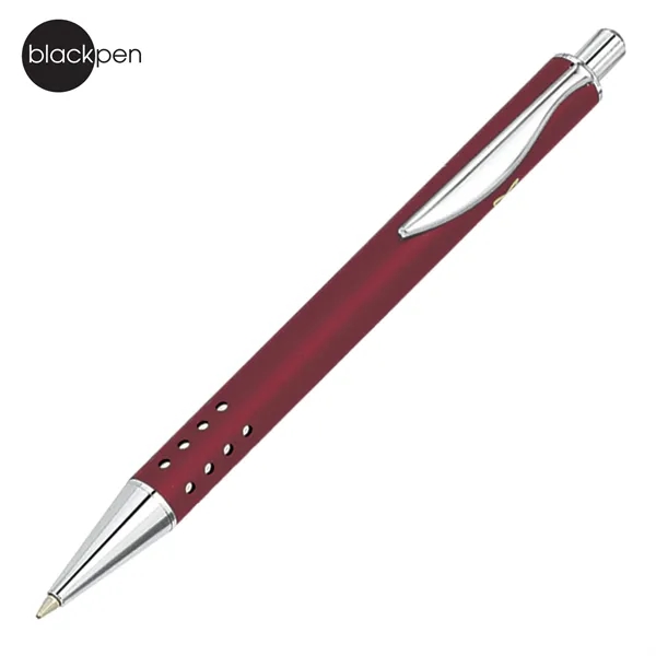 Blackpen Click-Action Ballpoint Pen in Matte with Chrome Points... from ASI 62820 International Merch Concepts