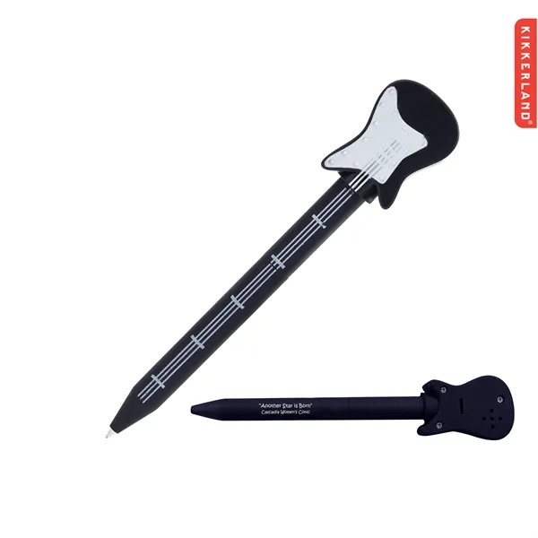Kikkerland Guitar Pen in red and black... from ASI 62820 International Merch Concepts