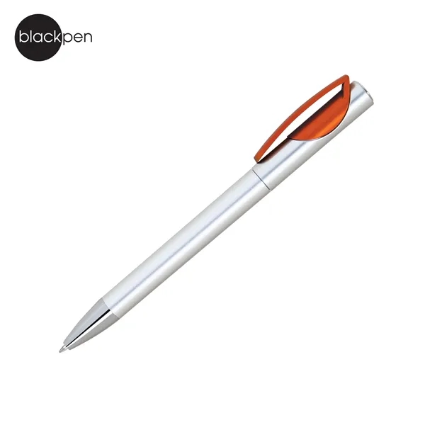 Blackpen Economical Plastic Ballpoint Pen, Silver, Color Clip... from ASI 62820 International Merch Concepts
