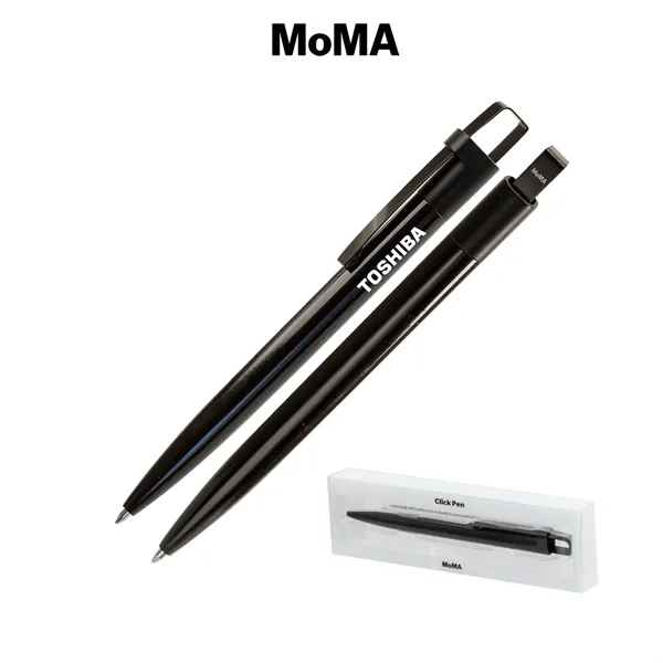 MoMA Click-Action Aluminum Ballpoint Pen... from ASI 62820 International Merch Concepts