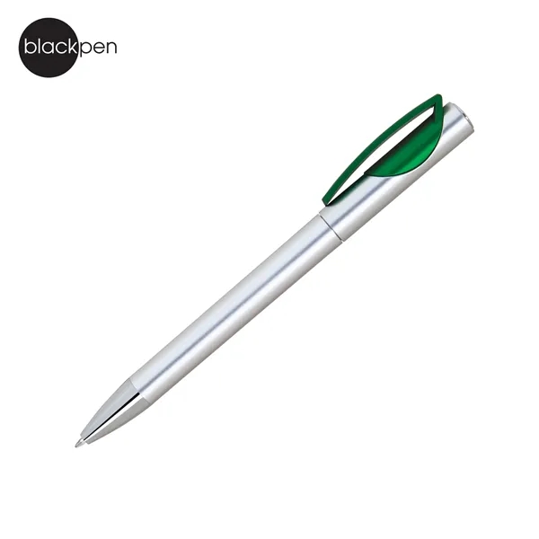 Blackpen Economical Plastic Ballpoint Pen, Silver, Color Clip... from ASI 62820 International Merch Concepts