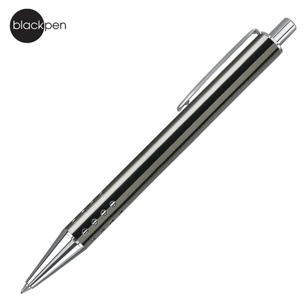 Blackpen Click-Action Ballpoint Pen in Matte with Chrome Points... from ASI 62820 International Merch Concepts