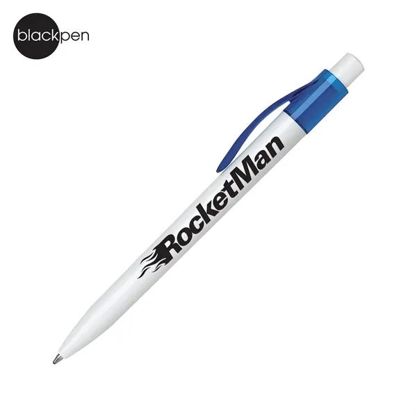 Blackpen Click-Action Plastic Ballpoint Pen... from ASI 62820 International Merch Concepts