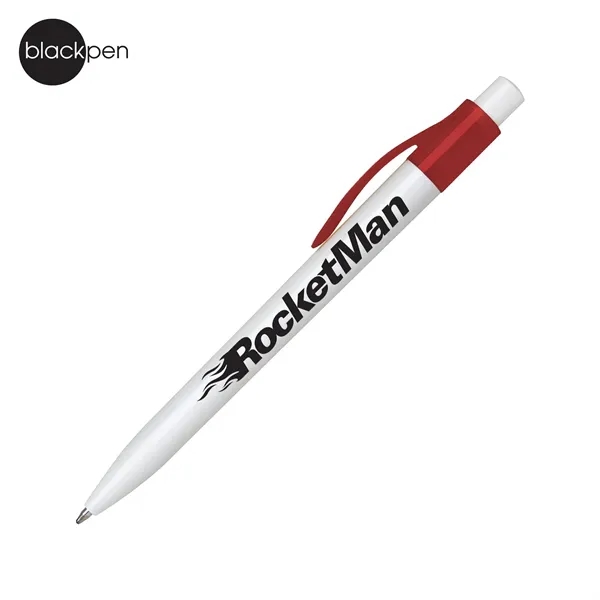 Blackpen Click-Action Plastic Ballpoint Pen... from ASI 62820 International Merch Concepts
