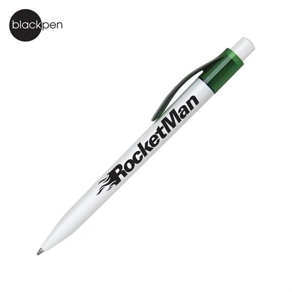Blackpen Click-Action Plastic Ballpoint Pen... from ASI 62820 International Merch Concepts