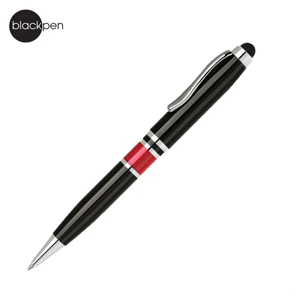 Blackpen Twist-Action Brass Ballpoint Pen and Stylus for Touchscreen Devices... from ASI 62820 International Merch Concepts