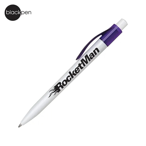 Blackpen Click-Action Plastic Ballpoint Pen... from ASI 62820 International Merch Concepts