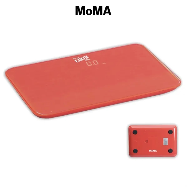 MoMA Personal Fitness Scale LED Screen, Weight in Pounds Kilograms Stones... from ASI 62820 International Merch Concepts