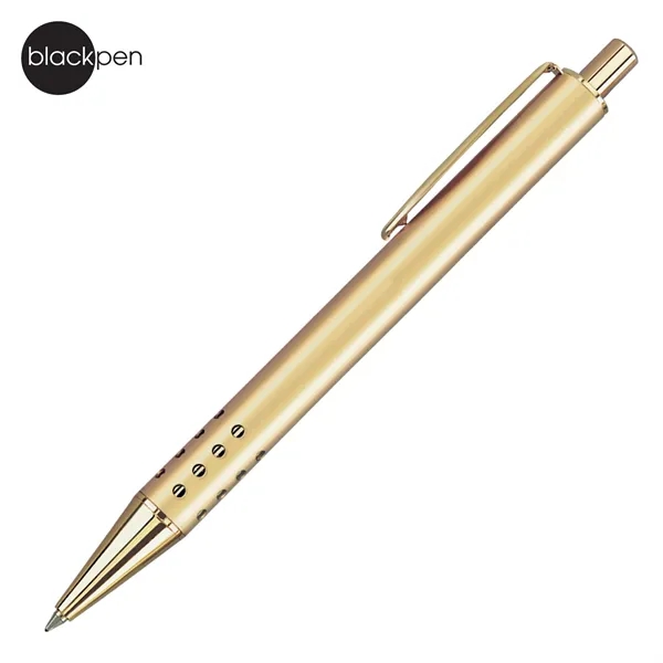 Blackpen Click-Action Ballpoint Pen in Matte with Chrome Points... from ASI 62820 International Merch Concepts