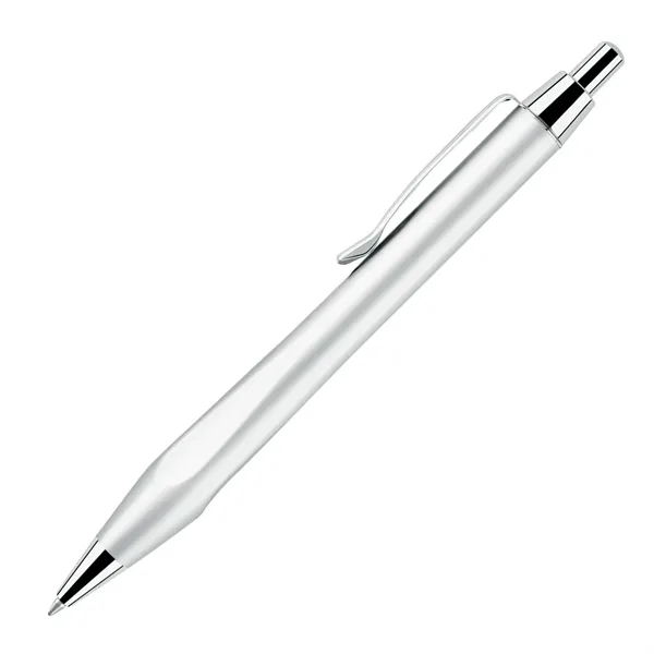 Blackpen Click-Action Matte Ballpoint Pen, Triangular Grip, Chrome Points... from ASI 62820 International Merch Concepts