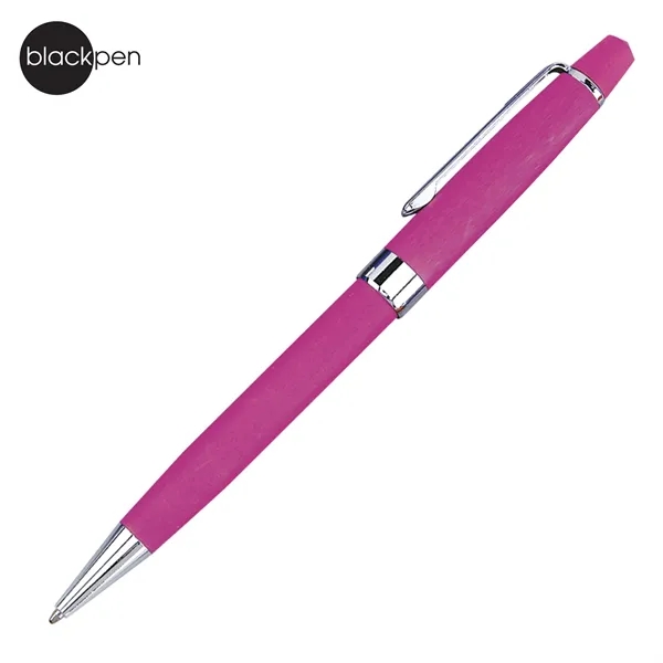 Blackpen Twist-Action Aluminum Ballpoint Pen in Matte with Chrome Points... from ASI 62820 International Merch Concepts