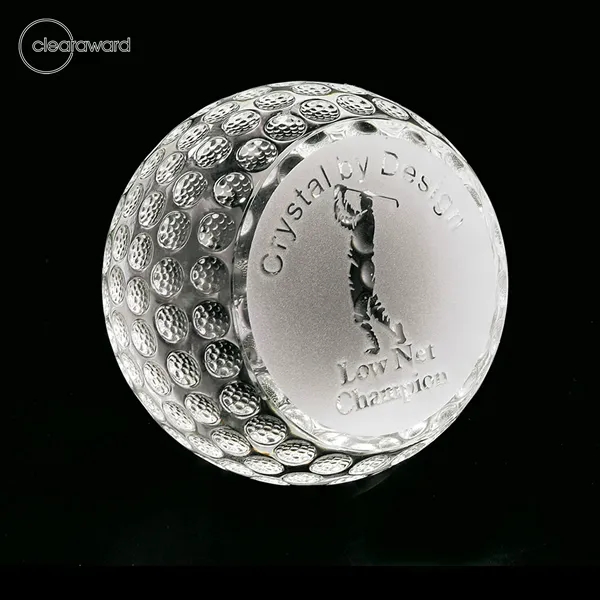 Clearaward Flagstick Optical Crystal Golf Ball Award... from ASI 62820 International Merch Concepts