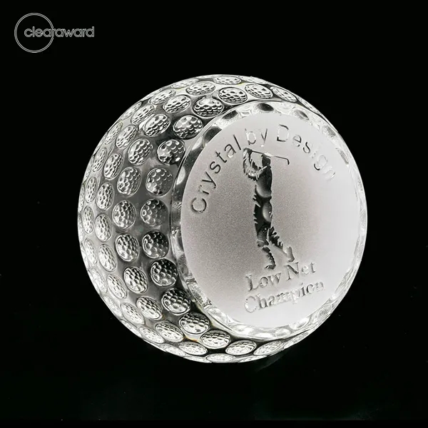 Clearaward Flagstick Optical Crystal Golf Ball Award... from ASI 62820 International Merch Concepts