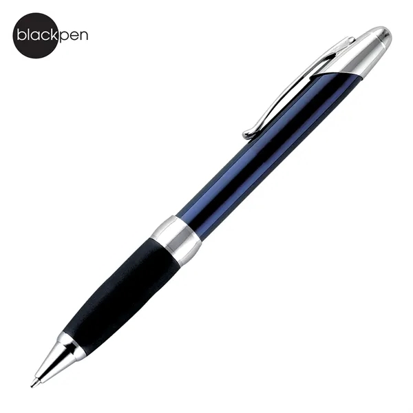 Blackpen Twist-Action Ballpoint Pen, Lacquer Finish, Comfort Grip, Chrome Points... from ASI 62820 International Merch Concepts
