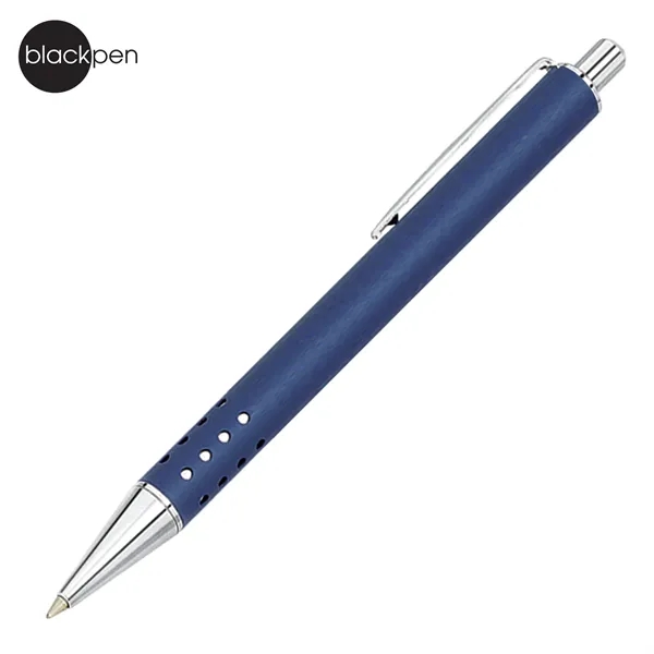 Blackpen Click-Action Ballpoint Pen in Matte with Chrome Points... from ASI 62820 International Merch Concepts