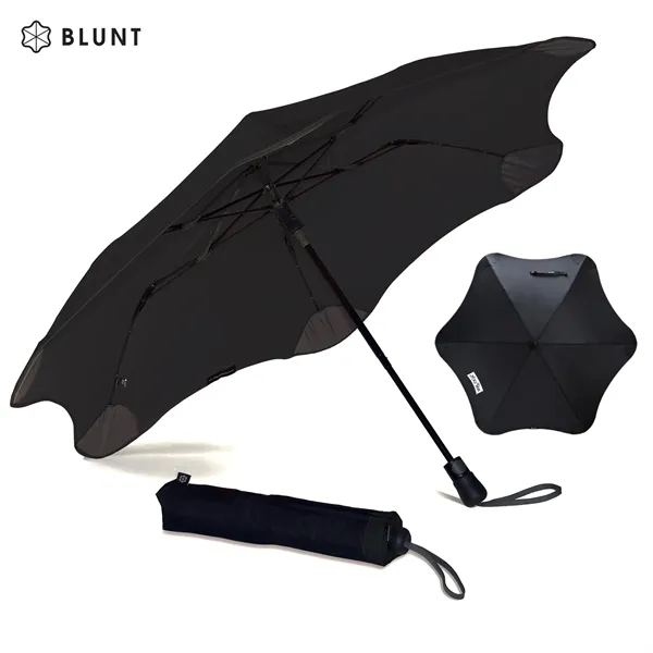 The Blunt Metro 37" Black Umbrella Aerodynamic Aluminum Collapsible... from ASI 62820 International Merch Concepts