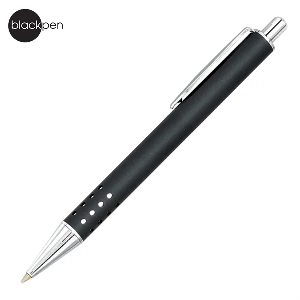 Blackpen Click-Action Ballpoint Pen in Matte with Chrome Points... from ASI 62820 International Merch Concepts