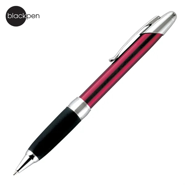 Blackpen Twist-Action Ballpoint Pen, Lacquer Finish, Comfort Grip, Chrome Points... from ASI 62820 International Merch Concepts