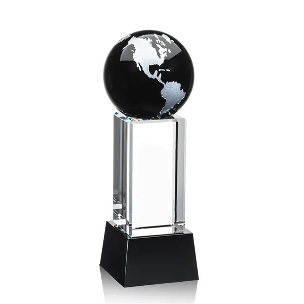 The Luz Globe award features a Black Optical Crystal globe perched... from ASI 84592 St Regis Group / St Regis