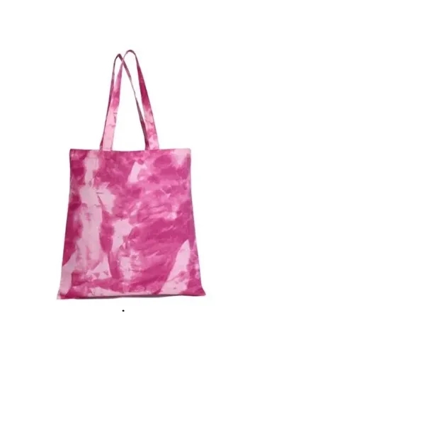 Heavy cotton canvas tie die tote bag.... from ASI 57713 Glow Promotions
