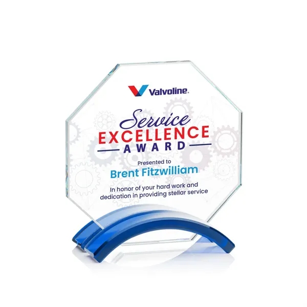 Celebrate achievement with the Starfire Crystal Lacota VividPrint™ Award!... from ASI 84592 St Regis Group / St Regis
