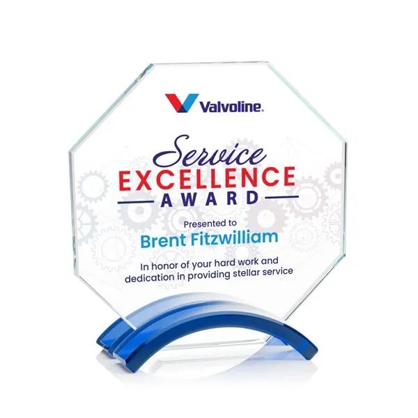 Celebrate achievement with the Starfire Crystal Lacota VividPrint™ Award!... from ASI 84592 St Regis Group / St Regis