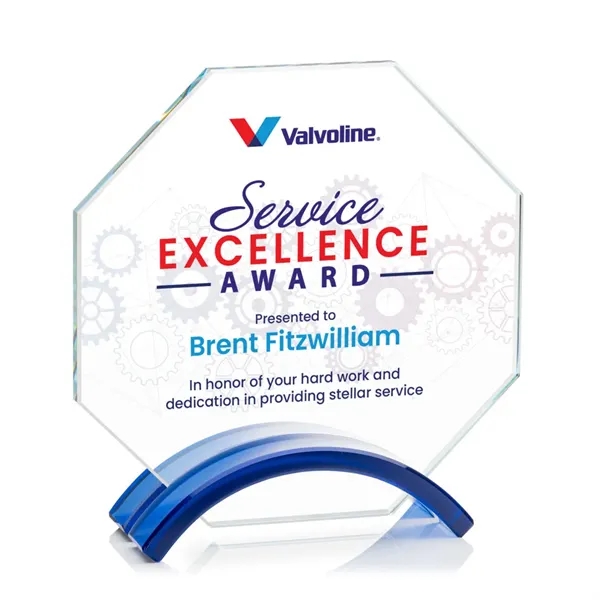 Celebrate achievement with the Starfire Crystal Lacota VividPrint™ Award!... from ASI 84592 St Regis Group / St Regis