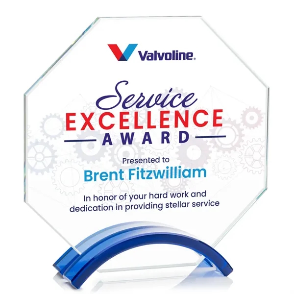 Celebrate achievement with the Starfire Crystal Lacota VividPrint™ Award!... from ASI 84592 St Regis Group / St Regis