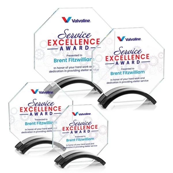 Celebrate achievement with the Starfire Crystal Lacota VividPrint™ Award!... from ASI 84592 St Regis Group / St Regis