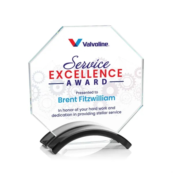 Celebrate achievement with the Starfire Crystal Lacota VividPrint™ Award!... from ASI 84592 St Regis Group / St Regis