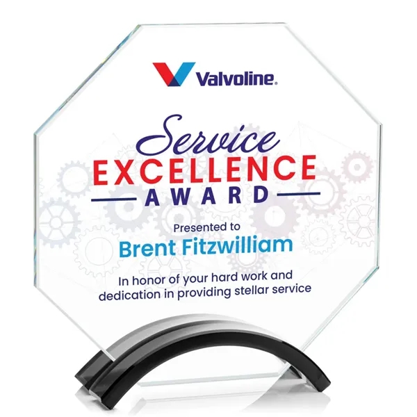 Celebrate achievement with the Starfire Crystal Lacota VividPrint™ Award!... from ASI 84592 St Regis Group / St Regis