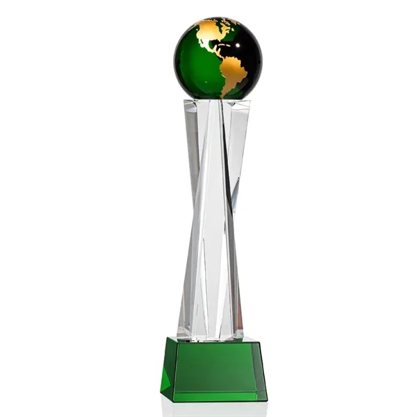 Havant Globe Award - Green/Gold... from ASI 84592 St Regis Group / St Regis