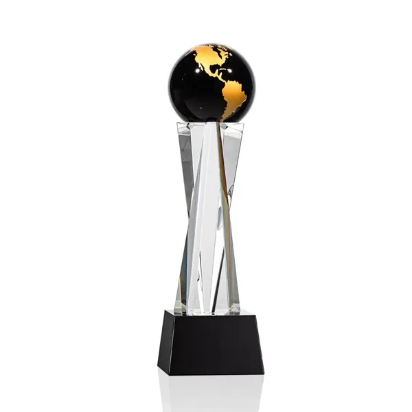 Havant Globe Award - Black/Gold... from ASI 84592 St Regis Group / St Regis