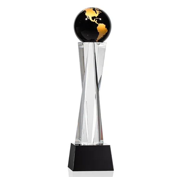 Havant Globe Award - Black/Gold... from ASI 84592 St Regis Group / St Regis