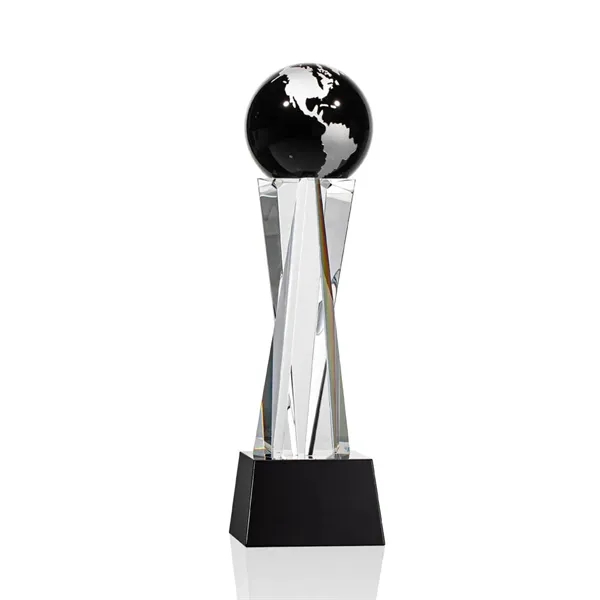 Havant Globe Award - Black/Silver... from ASI 84592 St Regis Group / St Regis