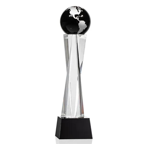 Havant Globe Award - Black/Silver... from ASI 84592 St Regis Group / St Regis
