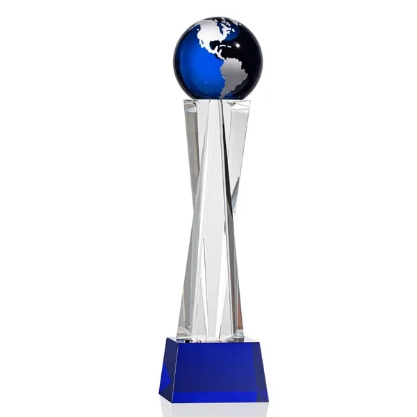 Havant Globe Award - Blue/Silver... from ASI 84592 St Regis Group / St Regis