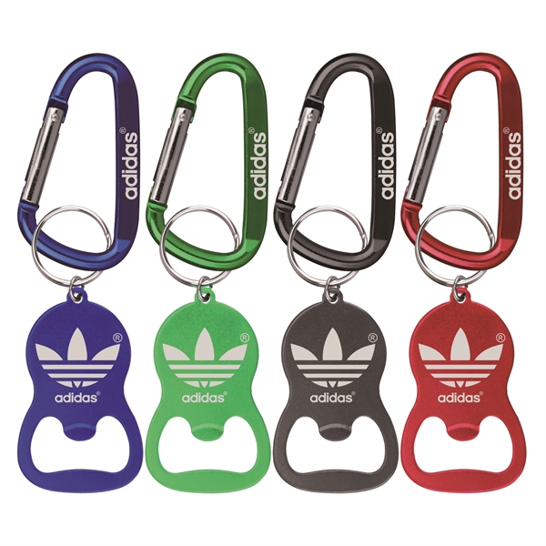 Round bottle opener with split key ring.... from ASI 74585 Nu Promo International / Nu Promo Line