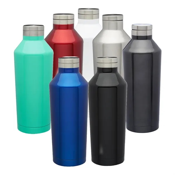 Vacuum sealed stainless steel water bottle with 17 oz. capacity and... from ASI 37218 Athena Promo (tm)