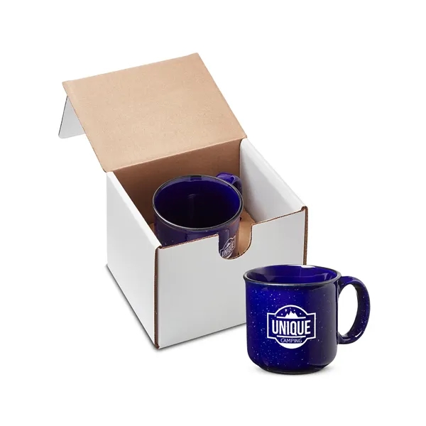 15-ounce campfire mug with a kraft gift box.... from ASI 79530 Prime Line