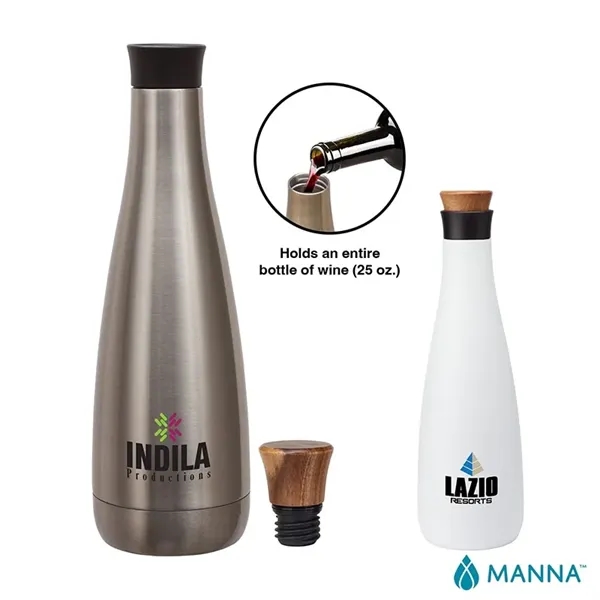 Manna™ 25 oz. Carafe Steel Bottle... from ASI 67866 Logomark/Valumark