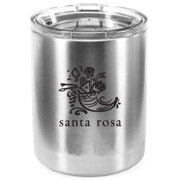 Vacuum Insulated Stainless Steel Mug, Clear lid for straw, 12 oz... from ASI 36988 Artek USA Inc / ARTEK