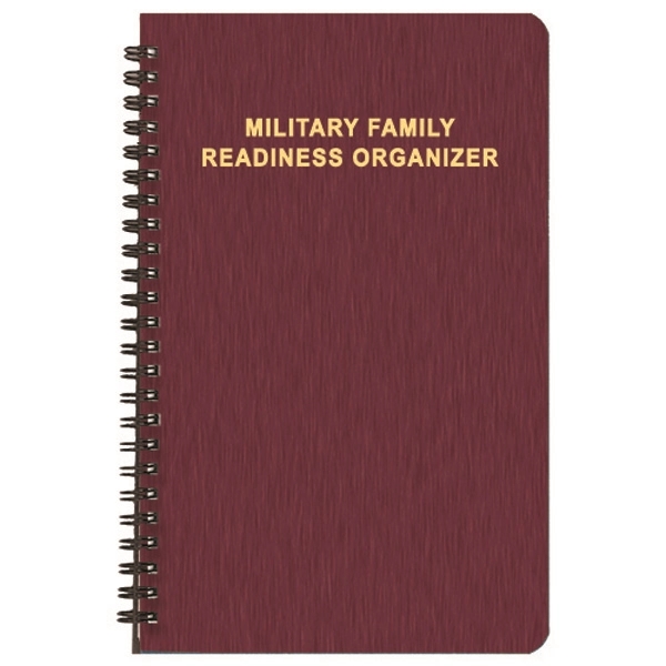 Military readiness organizer with shimmer cover, wire-bound.... from ASI 76575 Payne Publishers Inc / Payne Publishers