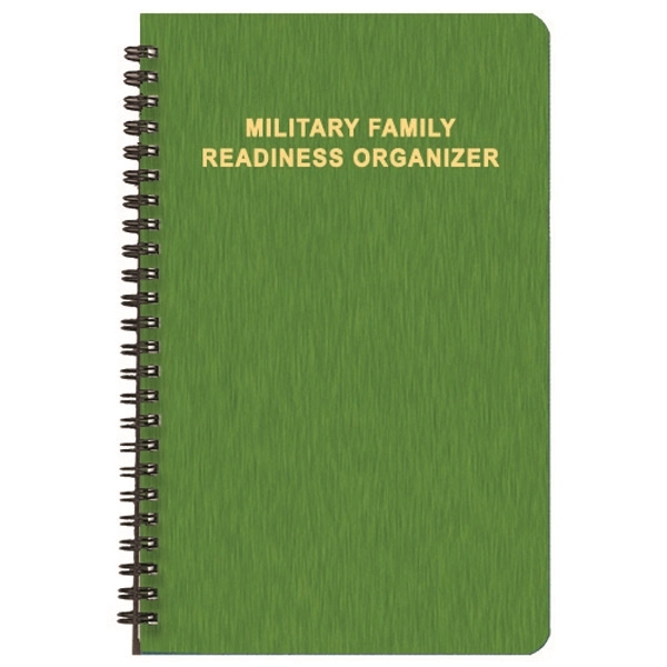 Military readiness organizer with shimmer cover, wire-bound.... from ASI 76575 Payne Publishers Inc / Payne Publishers