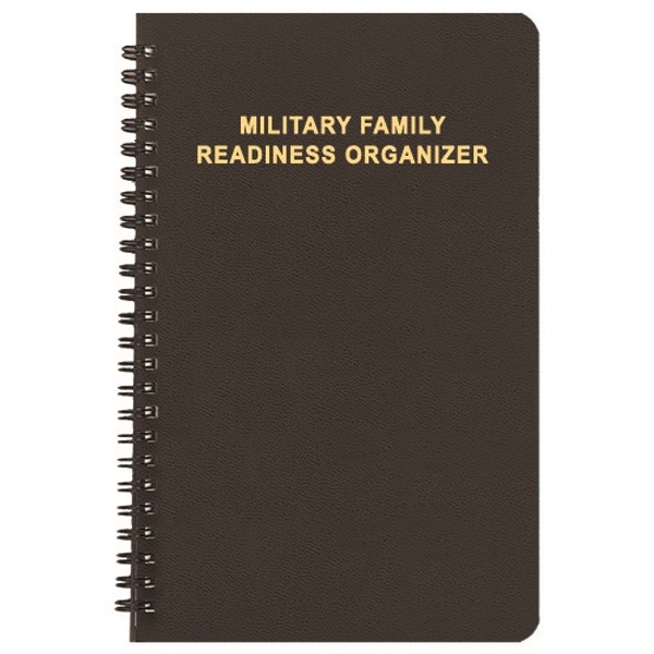 Military readiness organizer with leatherette cover.... from ASI 76575 Payne Publishers Inc / Payne Publishers