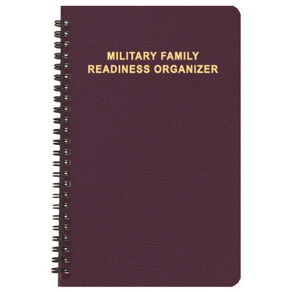 Military readiness organizer with leatherette cover.... from ASI 76575 Payne Publishers Inc / Payne Publishers