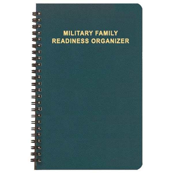 Military readiness organizer with leatherette cover.... from ASI 76575 Payne Publishers Inc / Payne Publishers