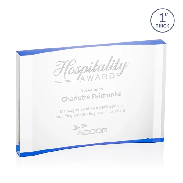 The freestanding Langworth Award is a stunning, thick accolade featuring a... from ASI 84592 St Regis Group / St Regis