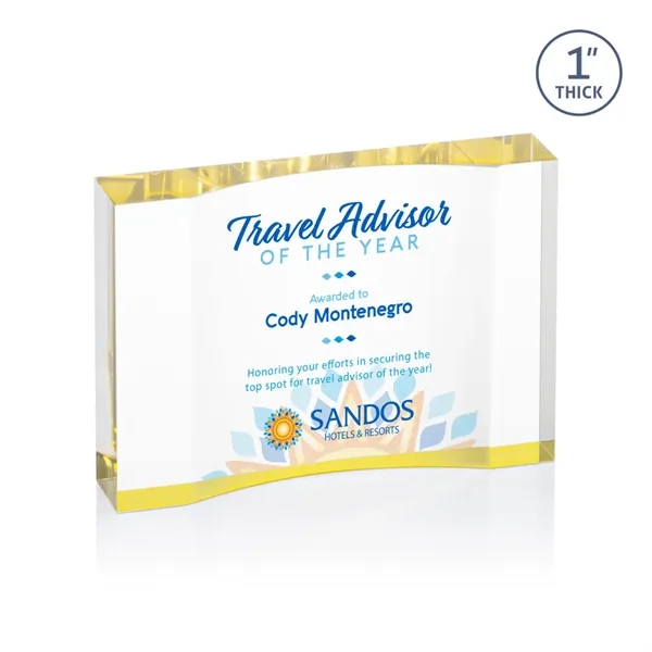 The Langworth VividPrint™ Award is a stunning, thick accolade featuring a... from ASI 84592 St Regis Group / St Regis